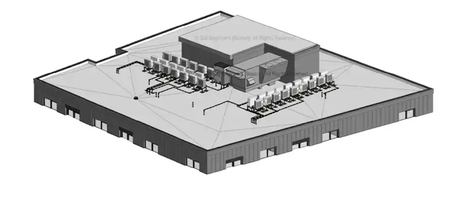 3D Roof Equipment Layout