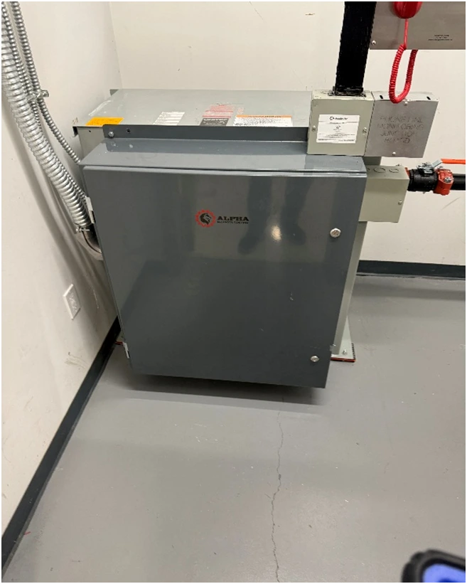 Elevator Machine Room – new equipment and dedicated cooling system
